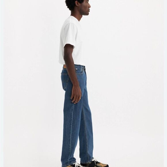 Levi’s 52x29 550s relaxed fit Classic Blue Denim Jeans 👖 - Picture 5 of 10